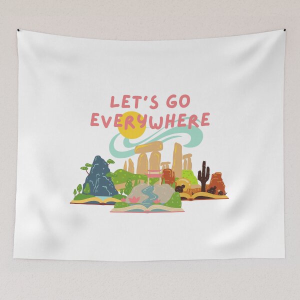 Item preview, Let's Go Everywhere designed and sold by Farra Rania.