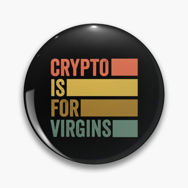 Item preview, Crypto Is For Virgins Shirt, NFT Investor Shirt, Shirt For Crypto Lovers, Crypto Shirt, Cryptocurrency Shirt, Crypto Gifts Men designed and sold by aymob.
