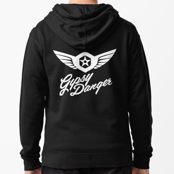 Pacific Rim: Gypsy Danger White Zipped Hoodie