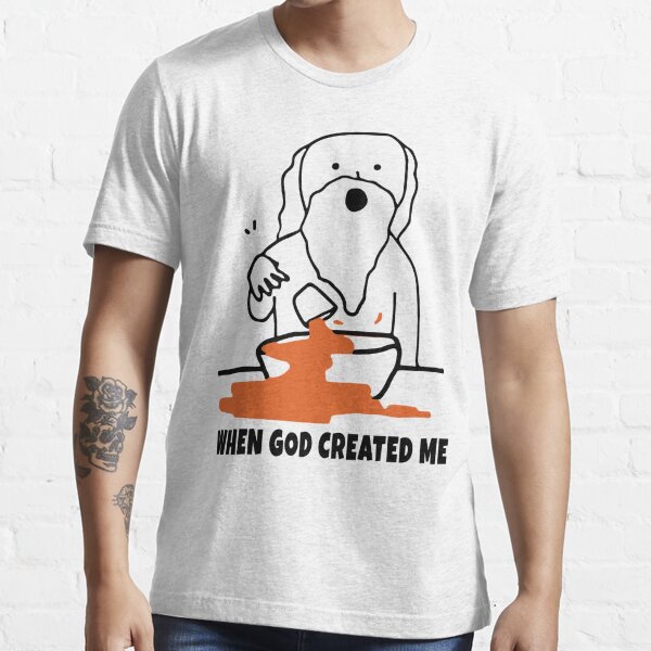 When God Created Me Ginger Pride Essential T-Shirt