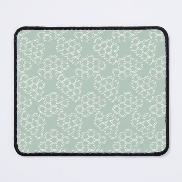Item preview, Duck Egg Blue Honeycomb pattern designed and sold by Meg Parkes.