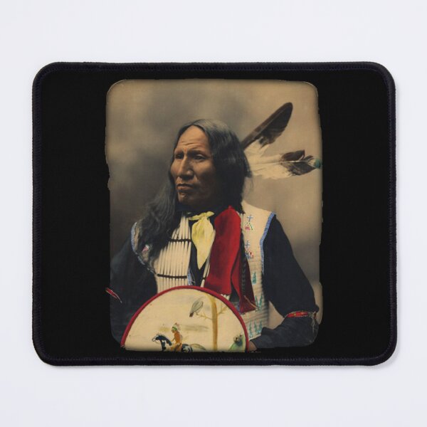 Item preview, Oglala Sioux Lakota Chief Strikes With Nose Native American designed and sold by VixentyLorent.
