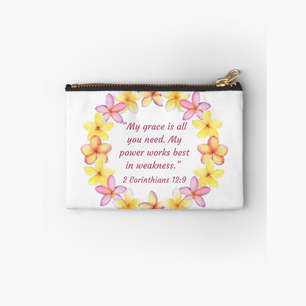 Item preview, 2 Corinthians 12:9 - “My grace is all you need. My power works best in weakness.”  designed and sold by FlutterByH.