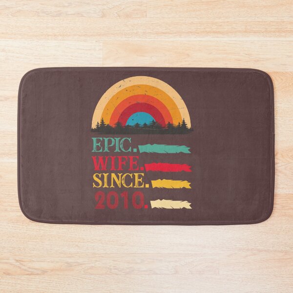 Item preview, epic wife since 2010, 12th 11th wedding anniversary, Epic Wife Since 2006 t-shirt, Custom T-shirt,2nd,3rd,4th,5th,6th,7th,8th,9th,10th,20th,30th,40th,50th,60th designed and sold by SimoSaladain.