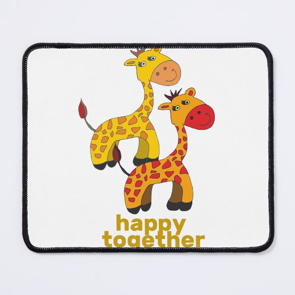 Artikel-Vorschau von giraffen happy together, designt und verkauft von Veki5.