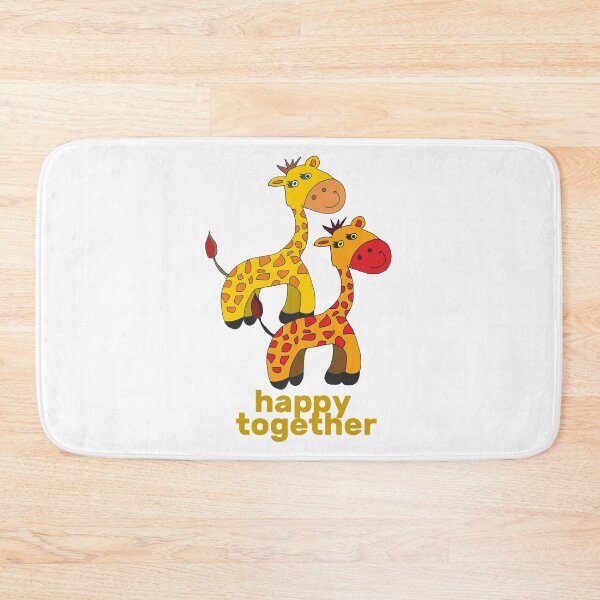 Item preview, giraffes happy together designed and sold by Veki5.