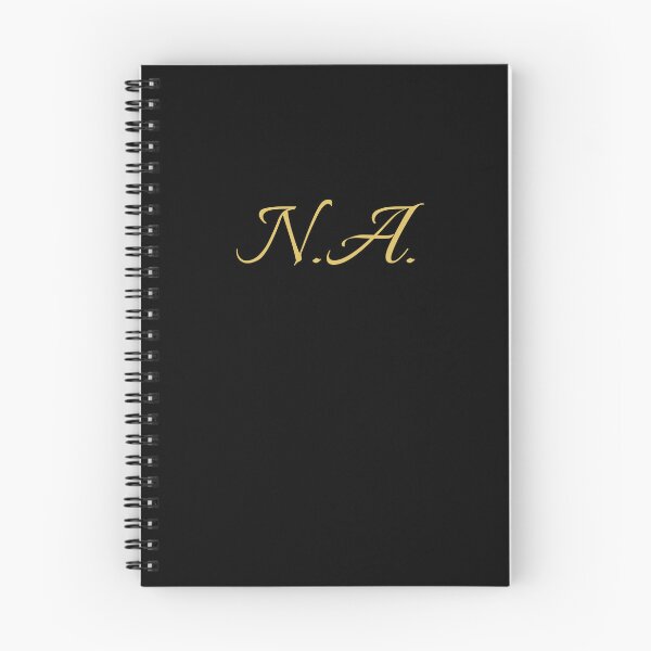 Item preview, NA Initials | Gold Lettering | Personalised Gifts designed and sold by Avo And Sriracha.