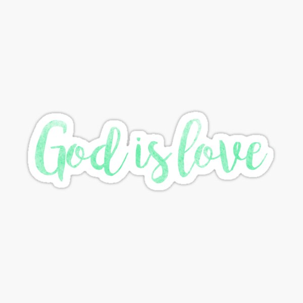Item preview, God is Love  designed and sold by jessicadnguyen.