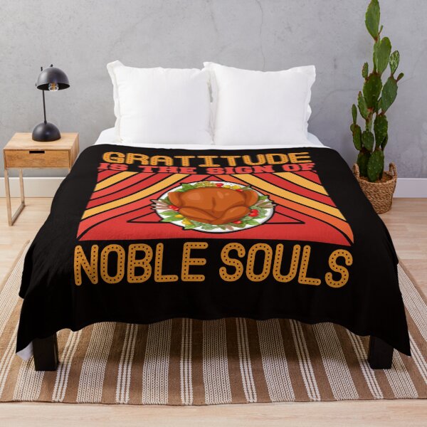 Item preview, Gratitude is the sign of noble souls Thanksgiving designed and sold by َART LOVERS ★★★★★.