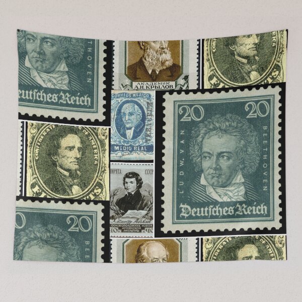 Item preview, Classic Vintage Stamps Montage #4 designed and sold by Krispsm.