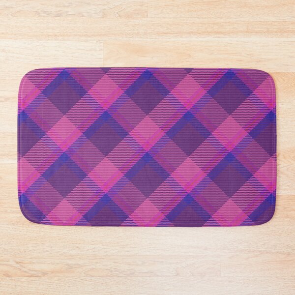 Item preview, Check plaid pattern in purple pink color. Classic tartan pattern. designed and sold by SolarDesign.