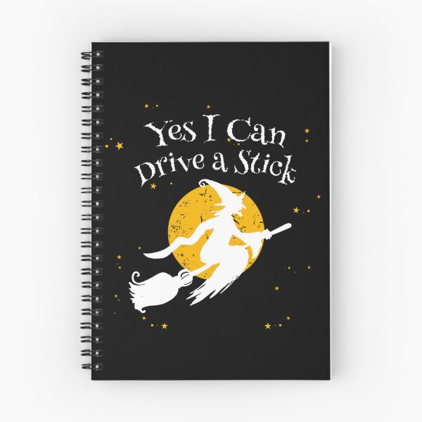 Item preview, Yes I Can Drive a Stick Funny Novelty Halloween Humor Witch designed and sold by Aidallnnon.