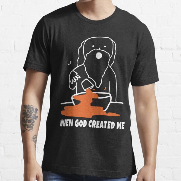 When God Created Me Ginger Pride Essential T-Shirt