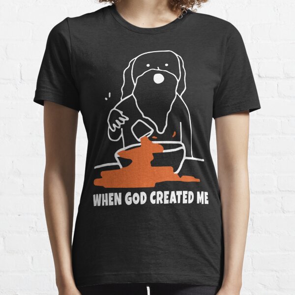 When God Created Me Ginger Pride Essential T-Shirt