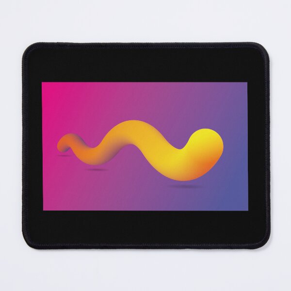 Item preview, Eighties worm in fluor colors designed and sold by Martapp.