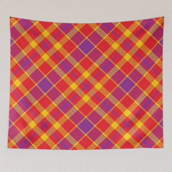 Item preview, Check plaid pattern in red color. Classic tartan pattern. designed and sold by SolarDesign.