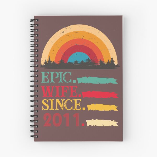 Item preview, epic wife since 2011, 11th wedding anniversary, Epic Wife Since 2006 t-shirt, Custom T-shirt,2nd,3rd,4th,5th,6th,7th,8th,9th,10th,20th,30th,40th,50th,60th designed and sold by SimoSaladain.