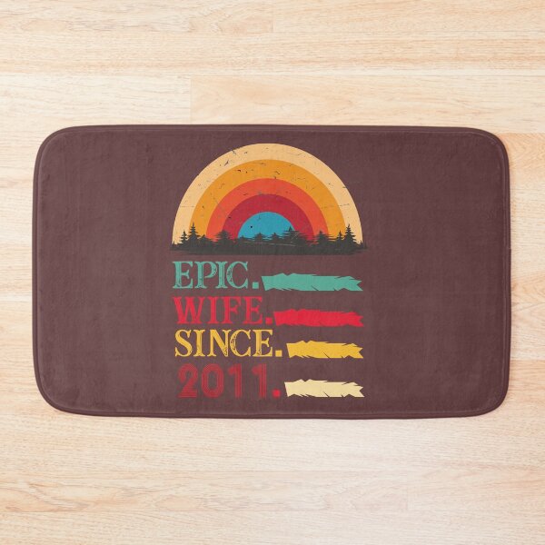 Item preview, epic wife since 2011, 11th wedding anniversary, Epic Wife Since 2006 t-shirt, Custom T-shirt,2nd,3rd,4th,5th,6th,7th,8th,9th,10th,20th,30th,40th,50th,60th designed and sold by SimoSaladain.