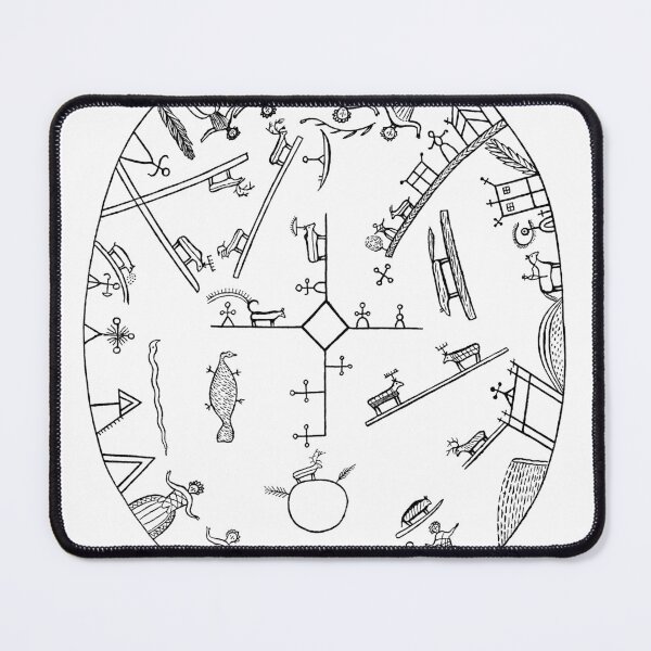 Item preview, Recreation of a Lost Sámi Drum designed and sold by fratkinson.