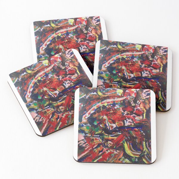 Item preview, Red Abstract Art , Aesthetic Abstract , Red Pattern , Red Abstract Pattern designed and sold by BeTheVibe.