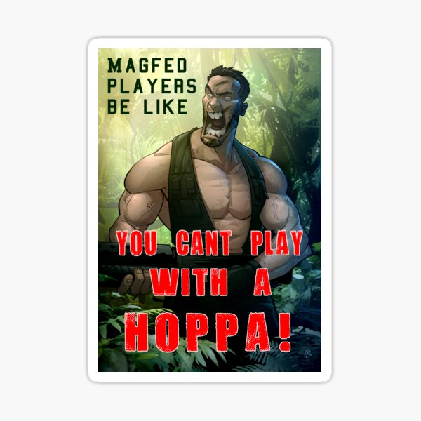 Vista previa del artículo con la obra «NO HOPPA», diseñado y vendido por StReaKeR818.