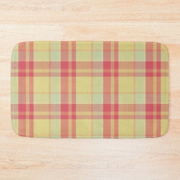 Item preview, Check plaid pattern in yellow color. Classic tartan pattern. designed and sold by SolarDesign.