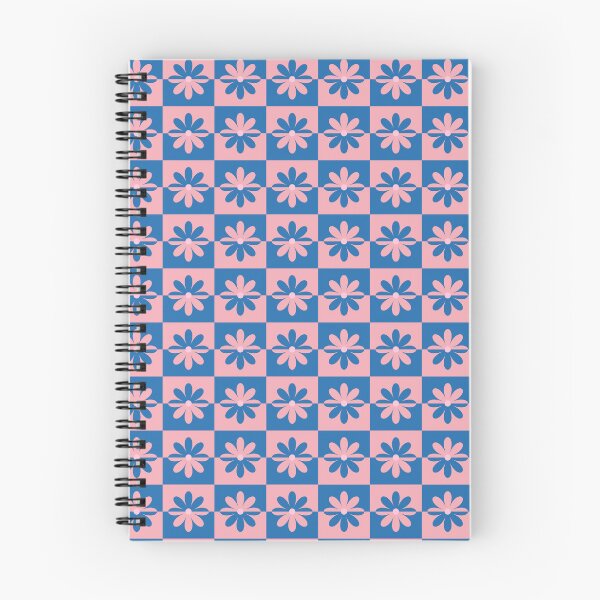 Item preview, Retro Floral Pattern - Pink Blue 2 designed and sold by technicolorable_art.