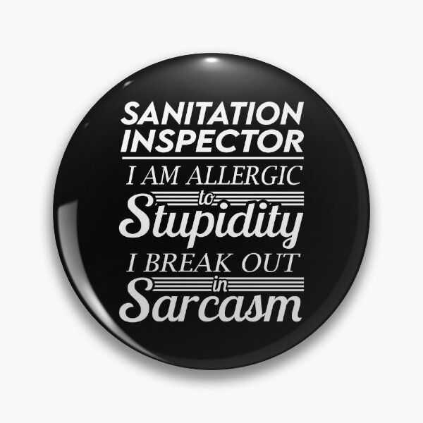 Item preview, Sanitation Inspector T Shirt - Sarcasm Job Gift Item Tee designed and sold by alexandraf49.