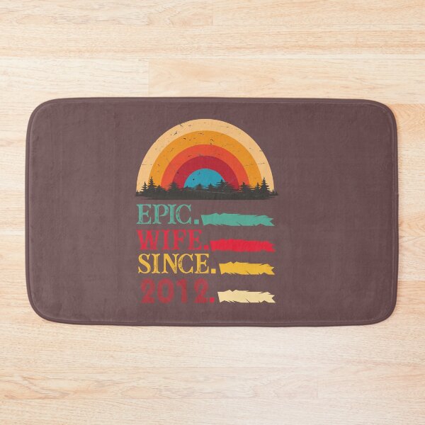 Item preview, epic wife since 2012, 9th wedding anniversary, Epic Wife Since 2012 t-shirt, Custom T-shirt,2nd,3rd,4th,5th,6th,7th,8th,9th,10th,20th,30th,40th,50th,60th designed and sold by SimoSaladain.