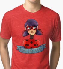 Miraculous Girl Tri-blend T-Shirt