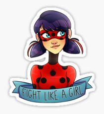 Miraculous Girl Sticker