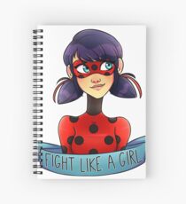 Miraculous Girl Spiral Notebook