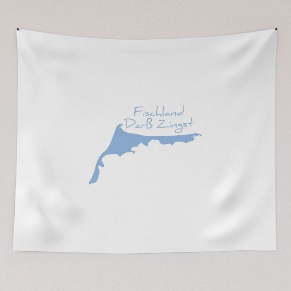 Item preview, Fischland Darß Zingst map designed and sold by Shirts4Locals.