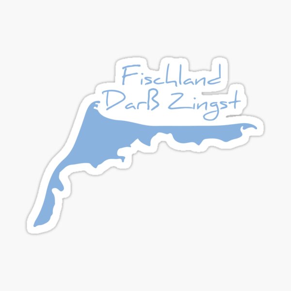 Artikel-Vorschau von Karte Fischland Darß Zingst II, designt und verkauft von Shirts4Locals.
