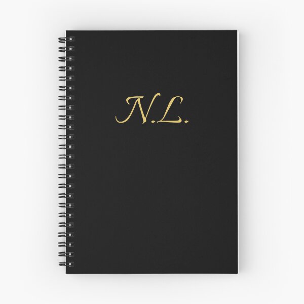 Item preview, NL Initials | Gold Lettering | Personalised Gifts designed and sold by Avo And Sriracha.