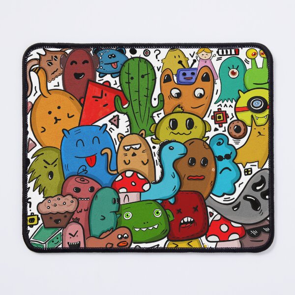 Item preview, Doodling Art t-shirt designed and sold by elmanchour.