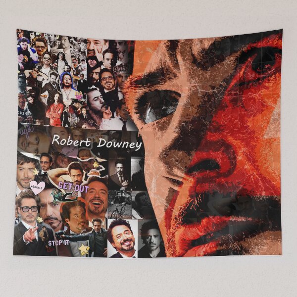 Item preview, Robert Downey collage designed and sold by Lovearts01.