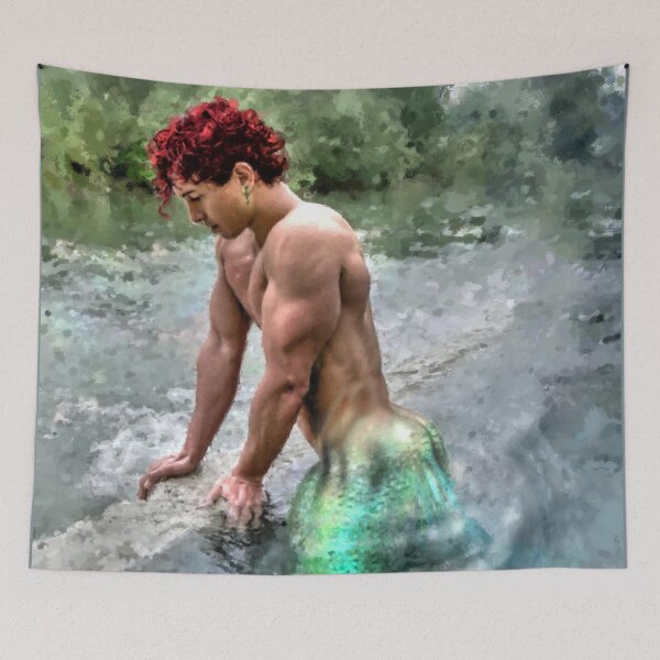 Item preview, Merman designed and sold by Jarrod Vandenberg.