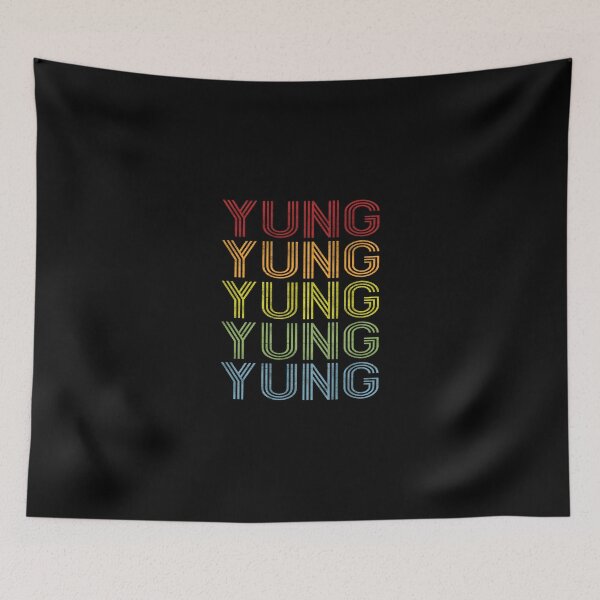 Item preview, Yung Name T Shirt - Yung Vintage Retro Yung Name Gift Item Tee designed and sold by chezeva.