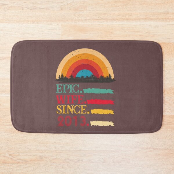 Item preview, epic wife since 2013, 8th wedding anniversary, Epic Wife Since 2013 t-shirt, Custom T-shirt,2nd,3rd,4th,5th,6th,7th,8th,9th,10th,20th,30th,40th,50th,60th designed and sold by SimoSaladain.