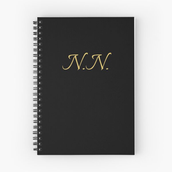 Item preview, NN Initials | Gold Lettering | Personalised Gifts designed and sold by Avo And Sriracha.