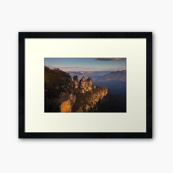 The Three Sisters Framed Art Print