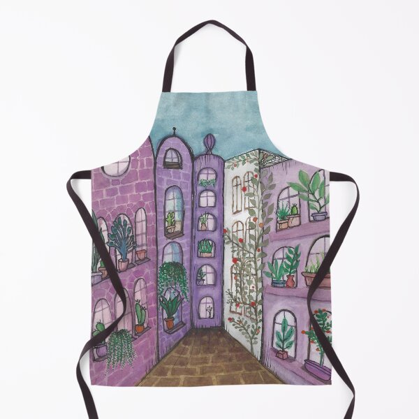 Item preview, remember that street in Spain? - watercolor hand made art designed and sold by yaarahappyart.