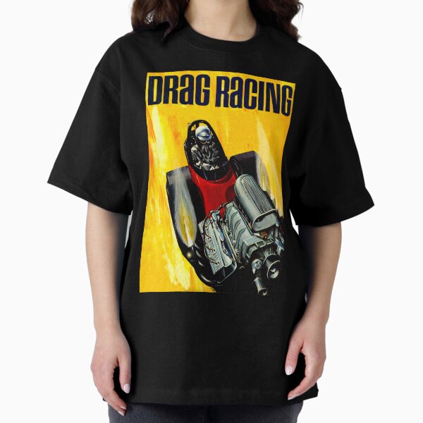Item preview, DRAG AUTO RACING; Vintage Advertising Print designed and sold by posterbobs.