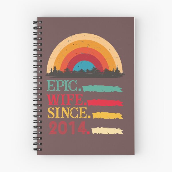 Item preview, epic wife since 2010, 8th wedding anniversary, Epic Wife Since 2014 t-shirt, Custom T-shirt,2nd,3rd,4th,5th,6th,7th,8th,9th,10th,20th,30th,40th,50th,60th designed and sold by SimoSaladain.