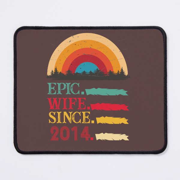 Item preview, epic wife since 2010, 8th wedding anniversary, Epic Wife Since 2014 t-shirt, Custom T-shirt,2nd,3rd,4th,5th,6th,7th,8th,9th,10th,20th,30th,40th,50th,60th designed and sold by SimoSaladain.
