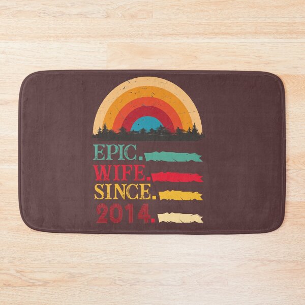 Item preview, epic wife since 2010, 8th wedding anniversary, Epic Wife Since 2014 t-shirt, Custom T-shirt,2nd,3rd,4th,5th,6th,7th,8th,9th,10th,20th,30th,40th,50th,60th designed and sold by SimoSaladain.
