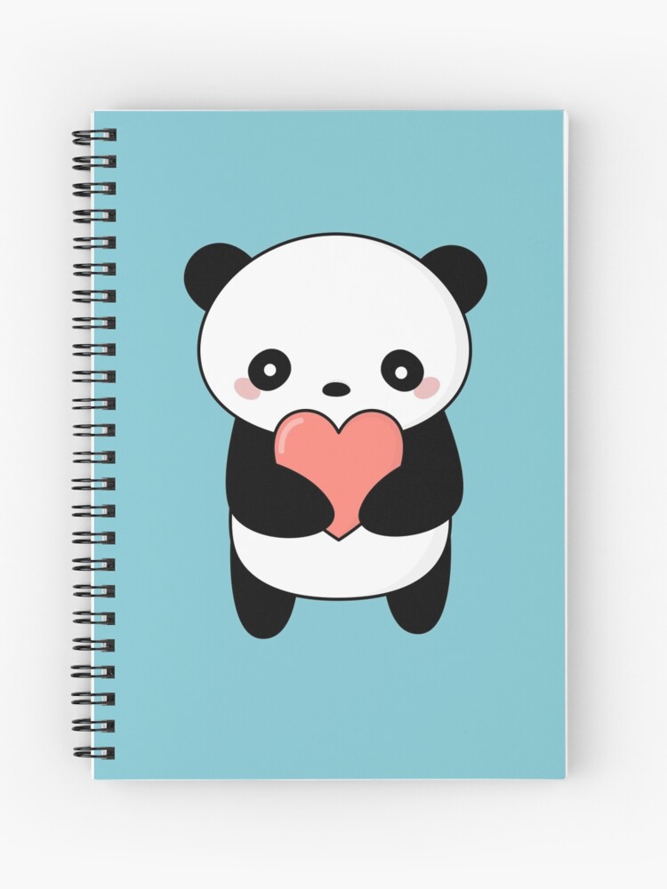 Kawaii Panda Notebook: Cute Panda Bear Gift For Panda Lovers Lined 120  Pages 6x9 Journal