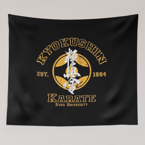 Item preview, Kyokushin Karate Budo University Martial Arts Design designed and sold by Zanshin-Art.