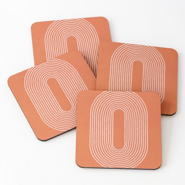 Item preview, Simple Geometric Shapes - Mid Century 4 designed and sold by technicolorable_art.